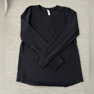 Lululemon Black Love Long Sleeve Tee